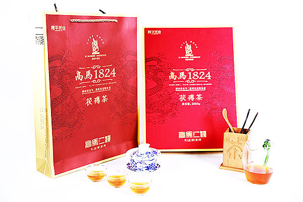 限量版高马1824茯砖茶